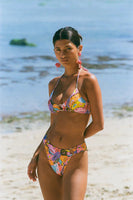 Boston Isabella Bikini Abstract Halter Neck Multi Colour
