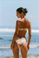 Boston Isabella Bikini Abstract Halter Neck Multi Colour