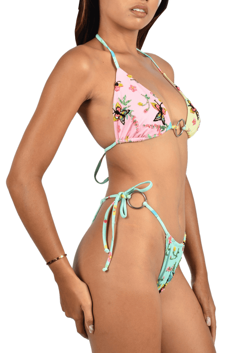 Kehlani Exclusive Print Bikini Top Multi-Colour