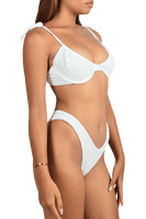 Ariel Hand Embroidered Underwire Bikini Top