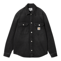 Carhartt WIP Harvey  Shirt Jacket Olympia Denim - Black Dark Used Wash