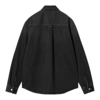 Carhartt WIP Harvey  Shirt Jacket Olympia Denim - Black Dark Used Wash