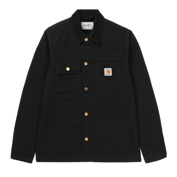 Carhartt WIP Michigan Summer Coat - Black / Black Rinsed