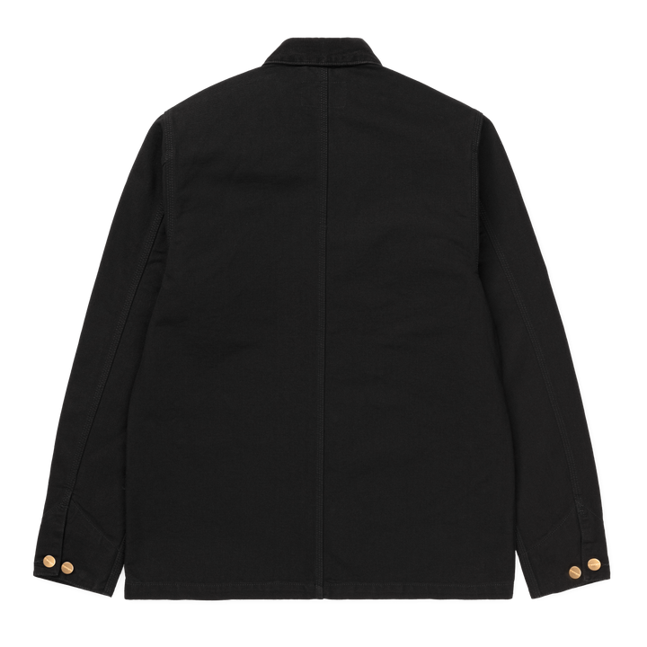 Carhartt WIP Michigan Summer Coat - Black / Black Rinsed