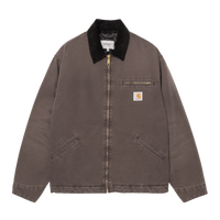 Carhartt WIP OG Detroit Jacket  - Tobacco / Black Stone Canvas