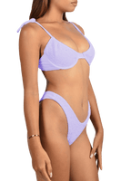 Ariel Hand Embroidered Underwire Bikini Bottom