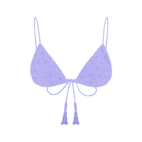 Nixie Triangle Shape Bikini Top Yellow